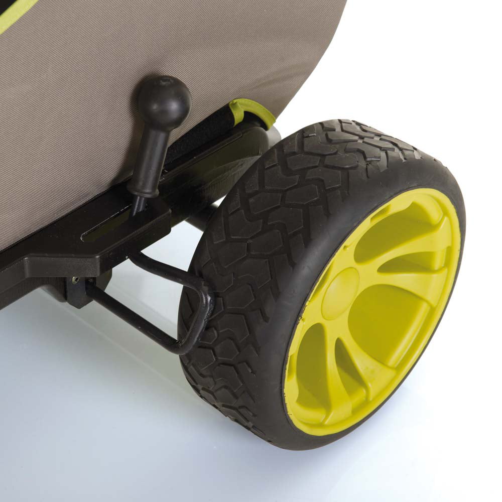 Hauck ECOmobil Foldable Hand-Pull Wagon (Forest Green) - John Pierce Auto Care