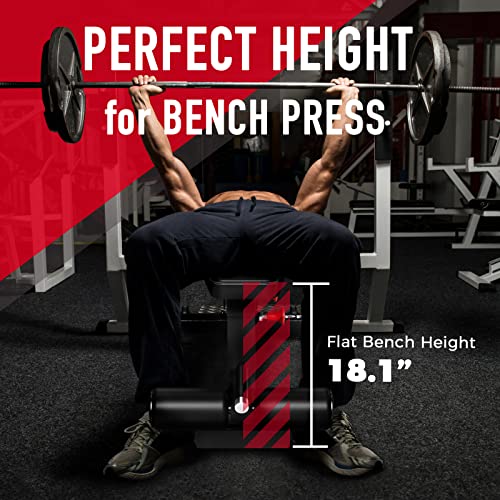 Keppi 1200LB Heavy-Duty Adjustable Workout Weight Bench - John Pierce Auto Care