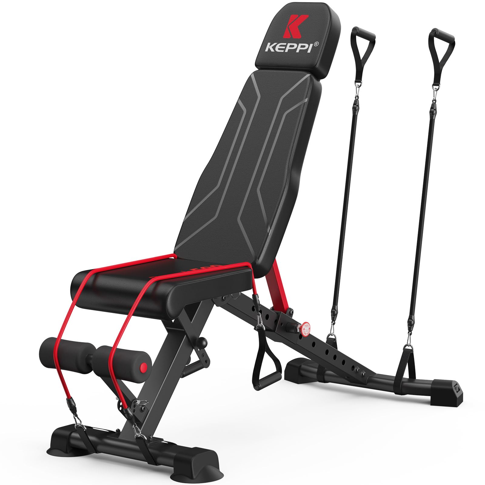 Keppi Adjustable Foldable Bench for Strength Training - John Pierce Auto Care