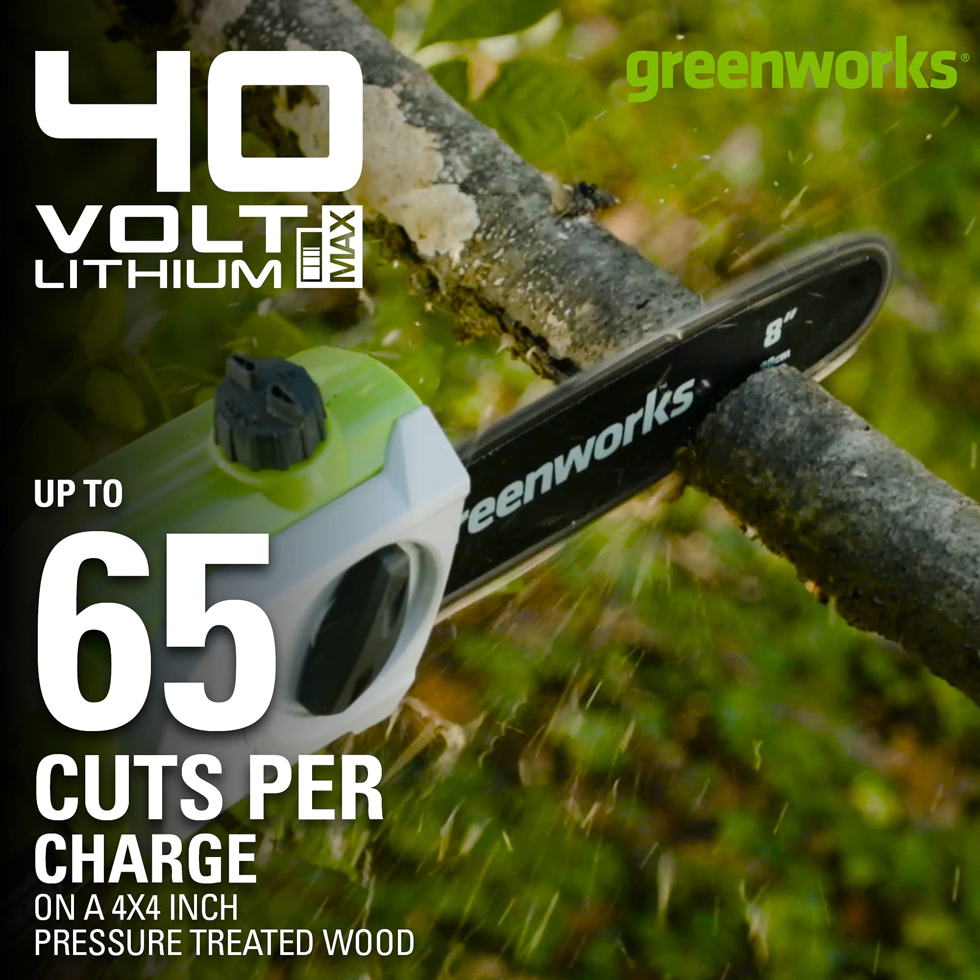 Greenworks 40V Cordless Pole Saw and Pole Hedge Trimmer Combo - John Pierce Auto Care