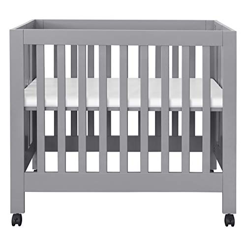 Babyletto Origami Mini Crib Grey - John Pierce Auto Care