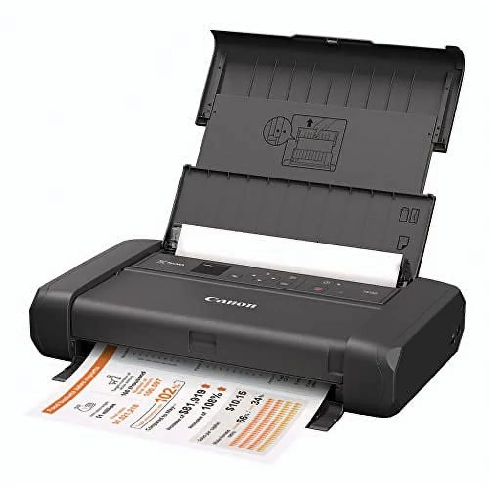 Canon PIXMA TR150 Wireless Mobile Printer with Airprint and Cloud Compatible, Black - John Pierce Auto Care