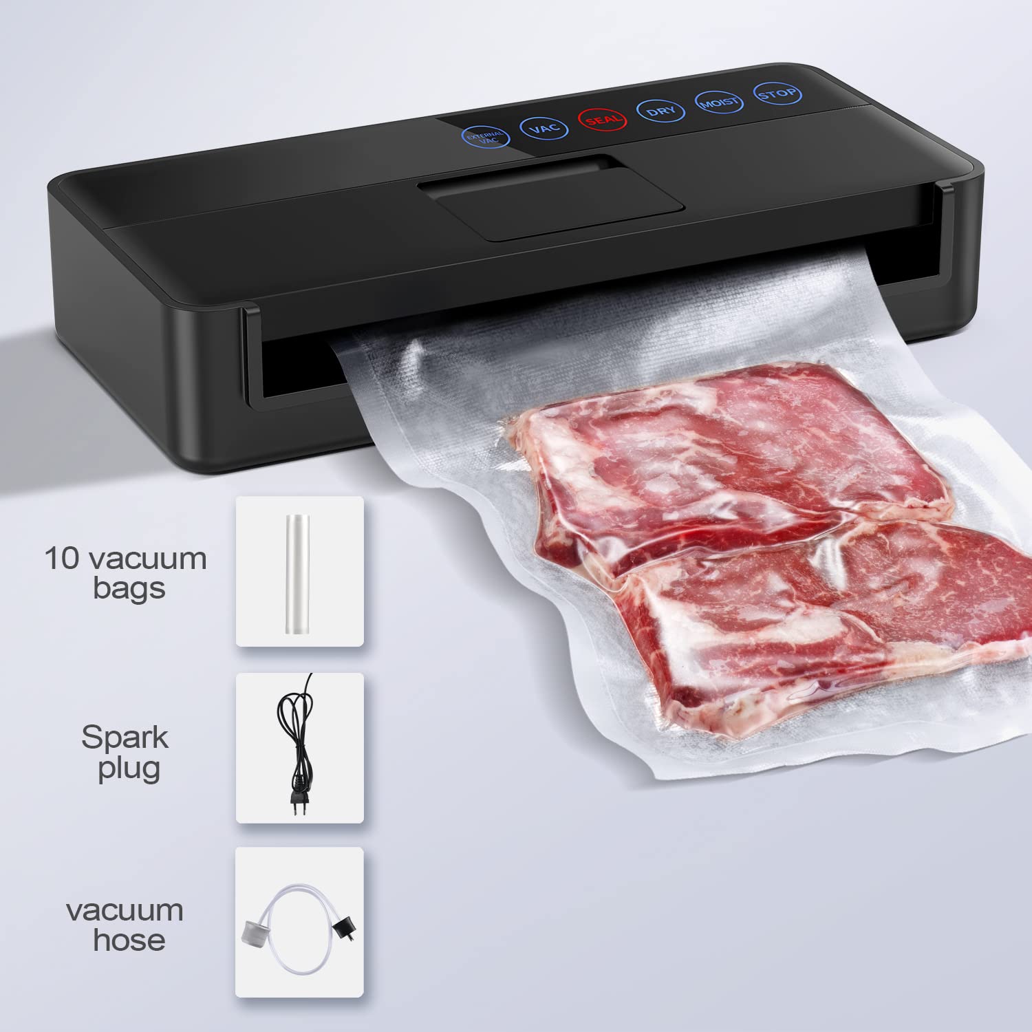 Vsdk Automatic Food Vacuum Sealer Machine (V8111) - John Pierce Auto Care