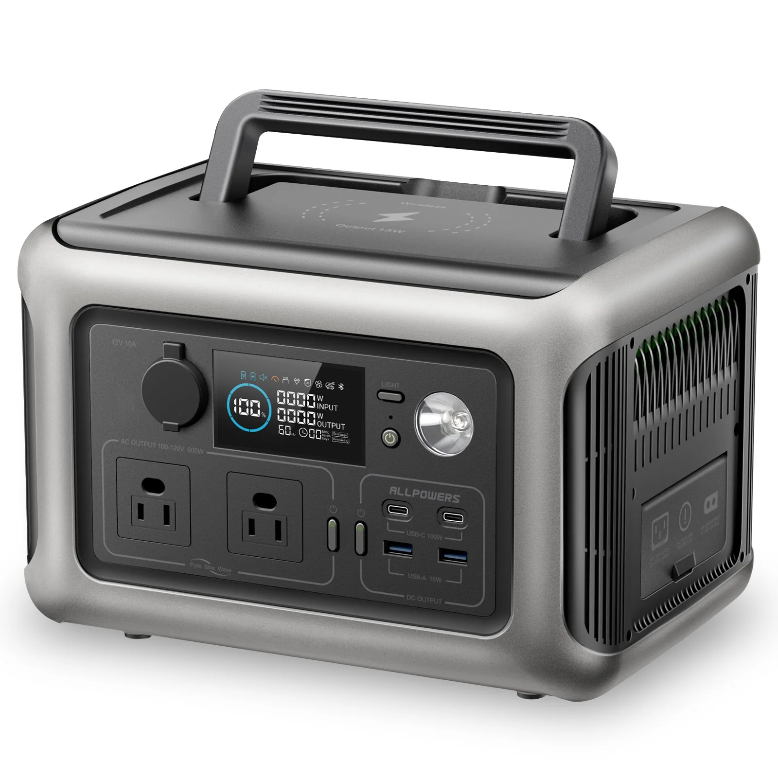 ALLPOWERS R600 600W Portable Power Station, 299Wh LiFePO4 - John Pierce Auto Care