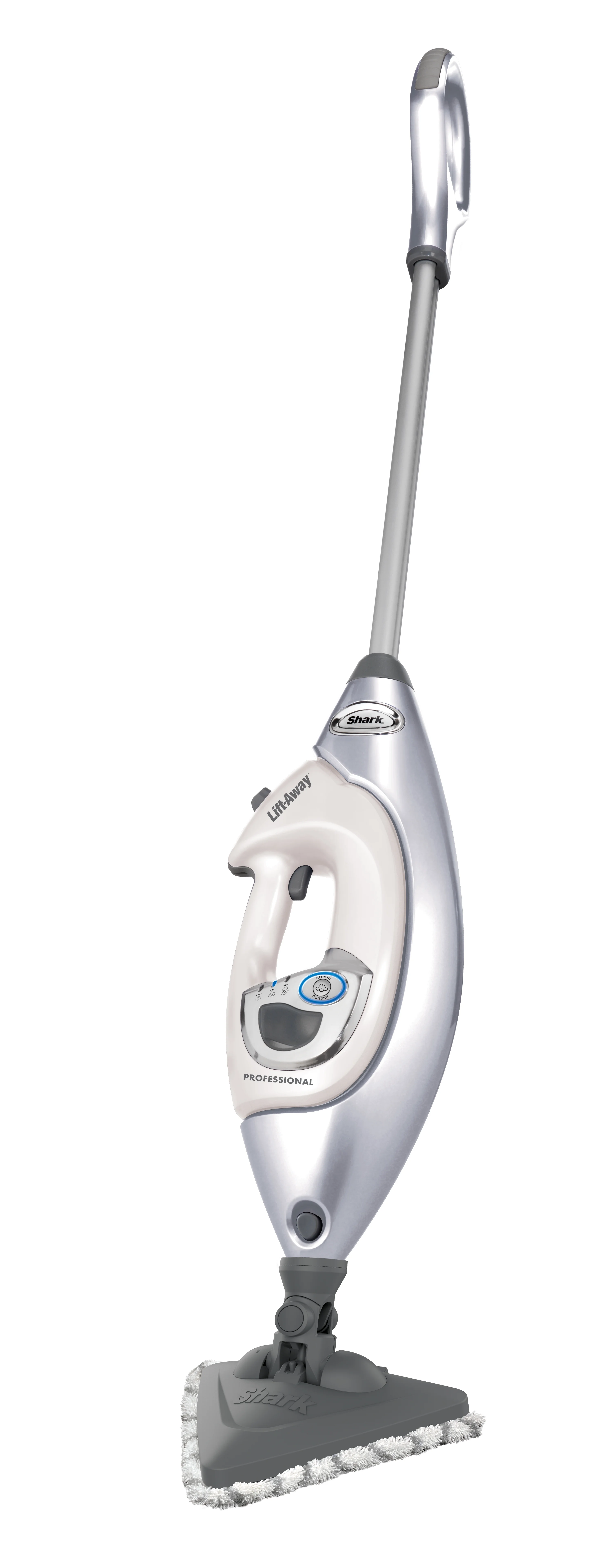 Shark Lift-Away Pro Steam Pocket Mop, 3 Settings, Steam Blast, Silver - John Pierce Auto Care