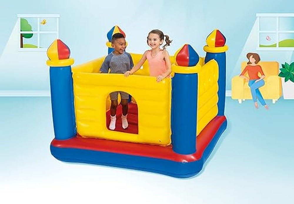 Intex Jump Castle Inflatable Bouncer - John Pierce Auto Care