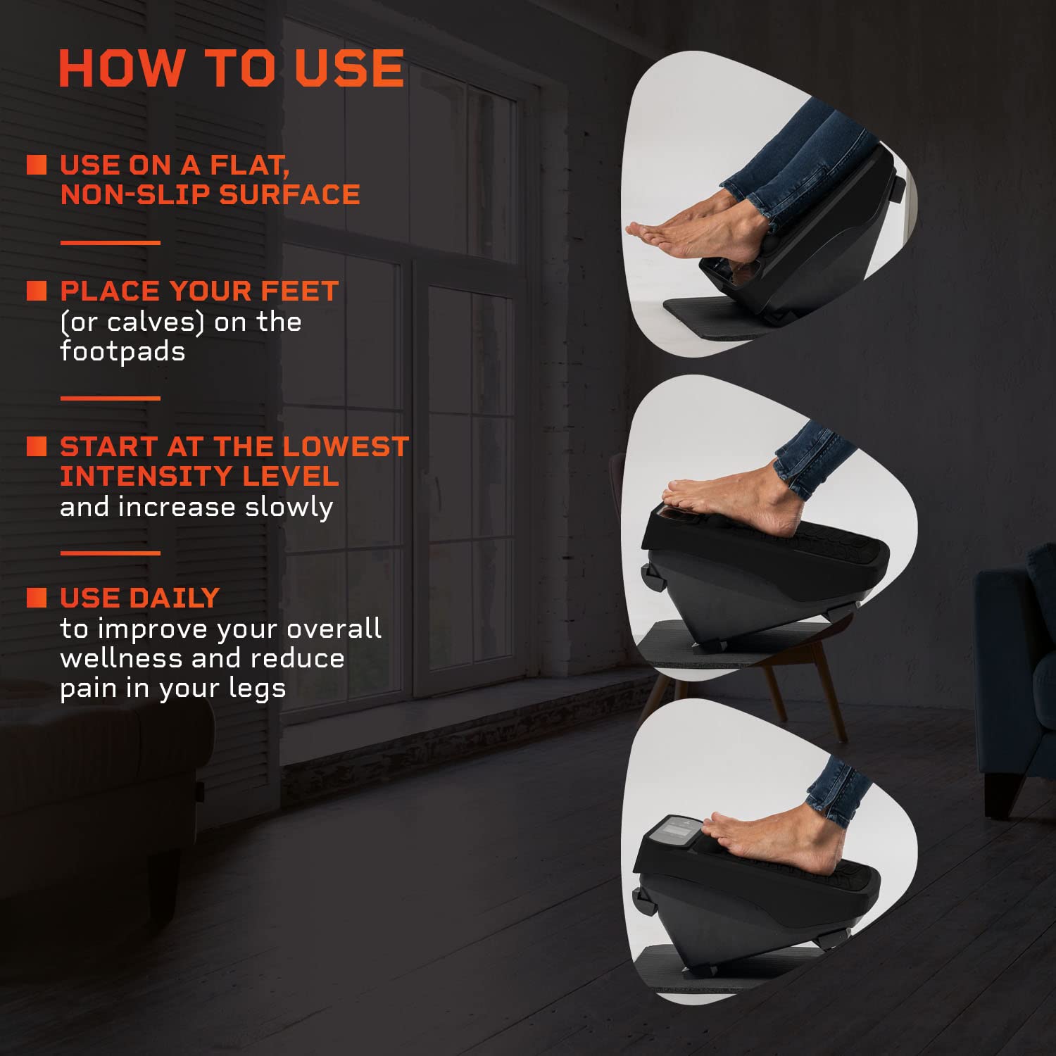 LifePro Foot and Calf Massager with Heat for Neuropathy - John Pierce Auto Care