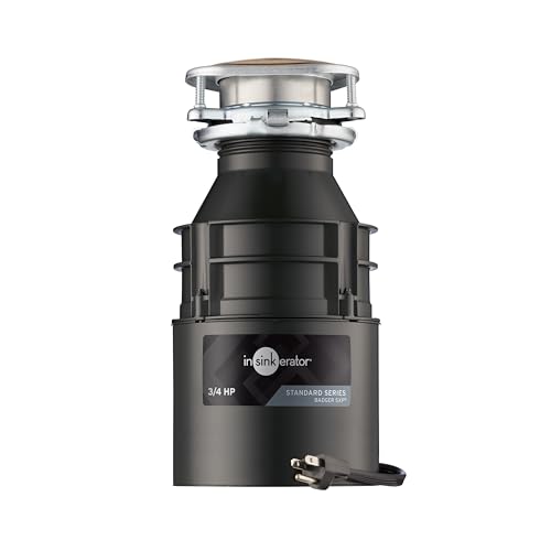 InSinkErator Badger 5XP 3/4 HP Garbage Disposal with Cord Kit - John Pierce Auto Care