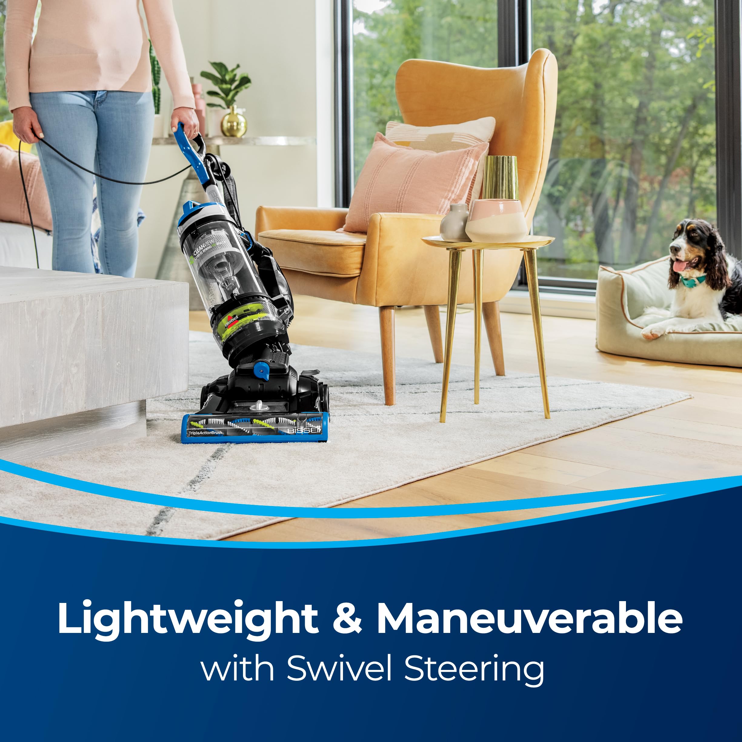 Bissell CleanView Swivel Rewind Pet Reach Vacuum Cleaner (3197A) - John Pierce Auto Care