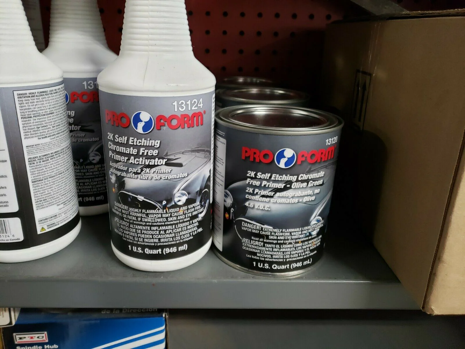 Self Etch Primer metal corrosion protection 1 Quart kit one Qt of ea - John Pierce Auto Care