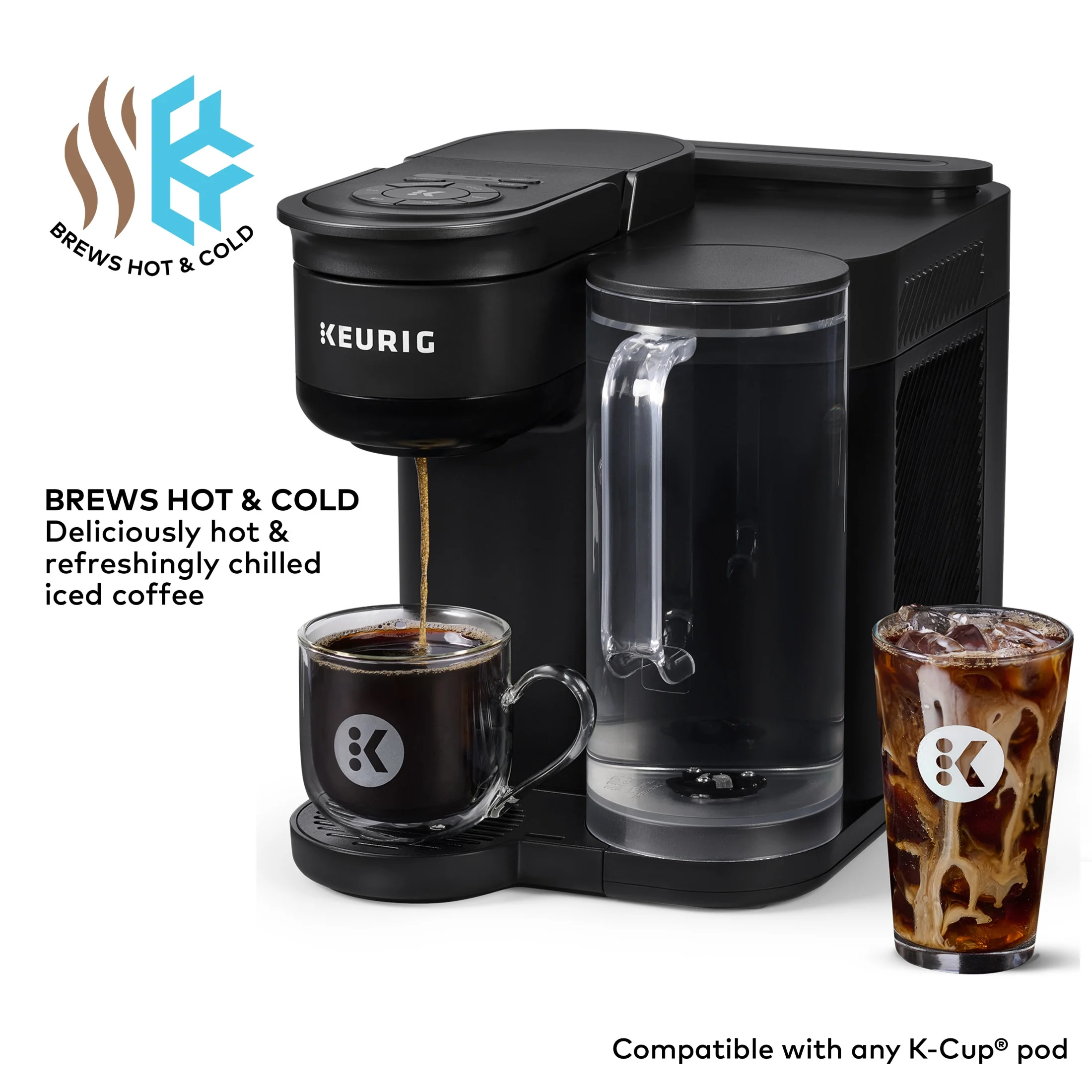 Keurig K-Brew + Chill Iced or Hot Single-Serve K-Cup Coffee Maker - John Pierce Auto Care