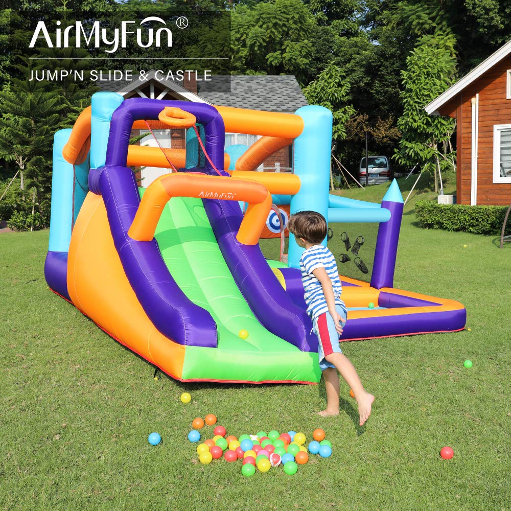 AirMyFun Inflatable Jumping Bouncer Outdoor Bounce House - John Pierce Auto Care