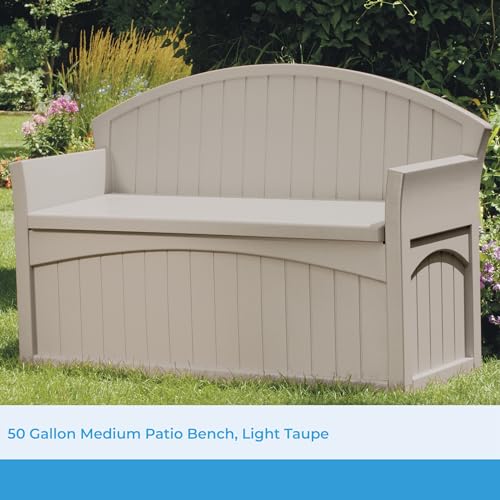 Suncast Gallon Patio Bench Storage - John Pierce Auto Care