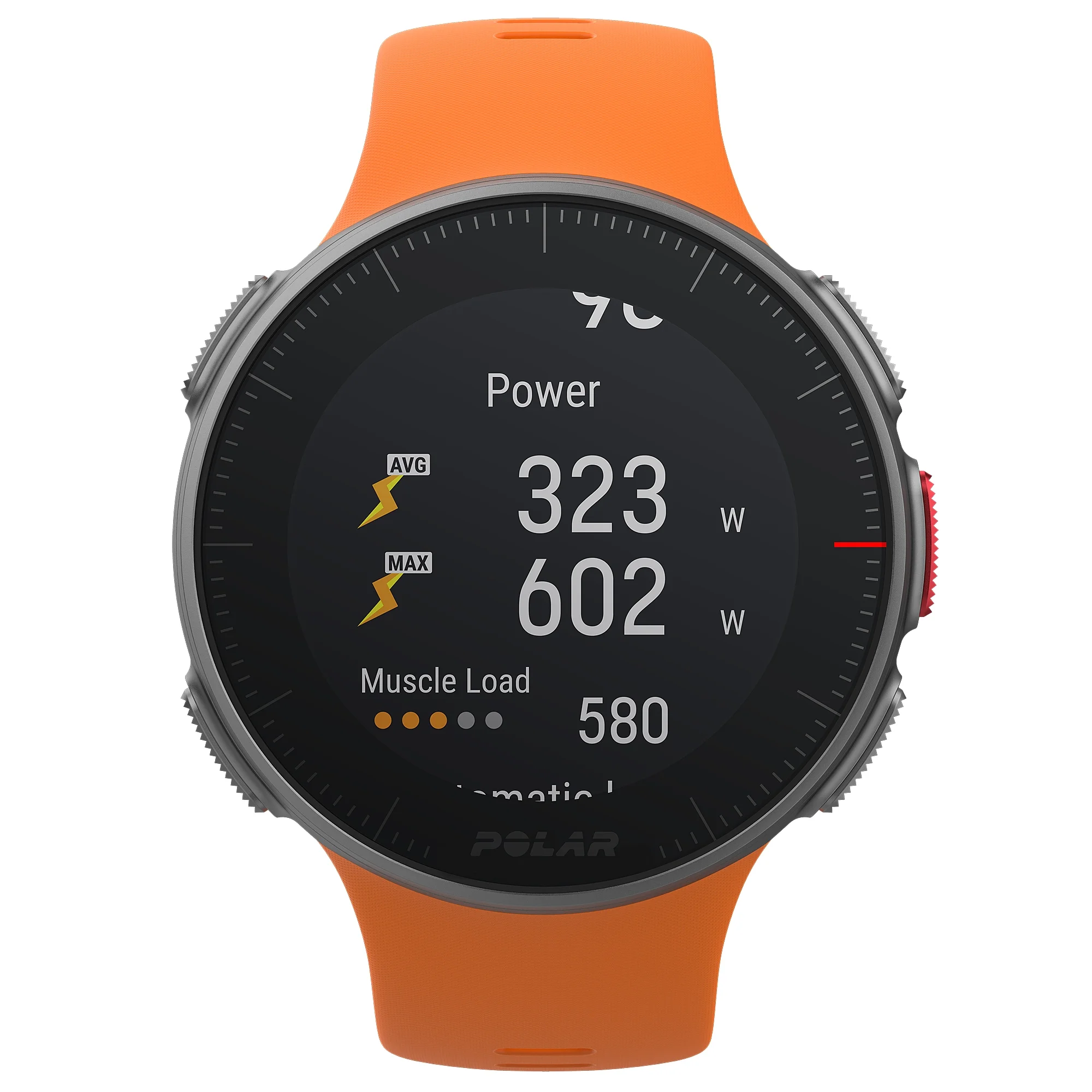 Polar Vantage V Multi-Sport GPS Watch, Orange - John Pierce Auto Care