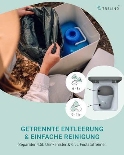 TRELINO Composting Portable Odorless Capacity - John Pierce Auto Care