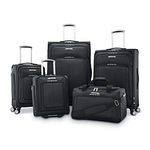 Samsonite 123569 1548 Checked Large Midnight Black - John Pierce Auto Care