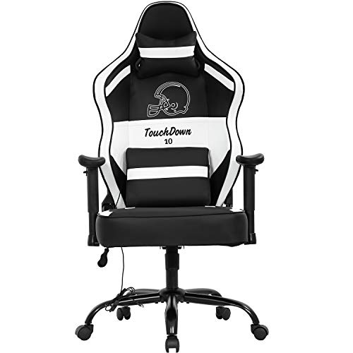 Big and Tall 500lbs Capacity Ergonomic Gaming Chair (Black) - John Pierce Auto Care