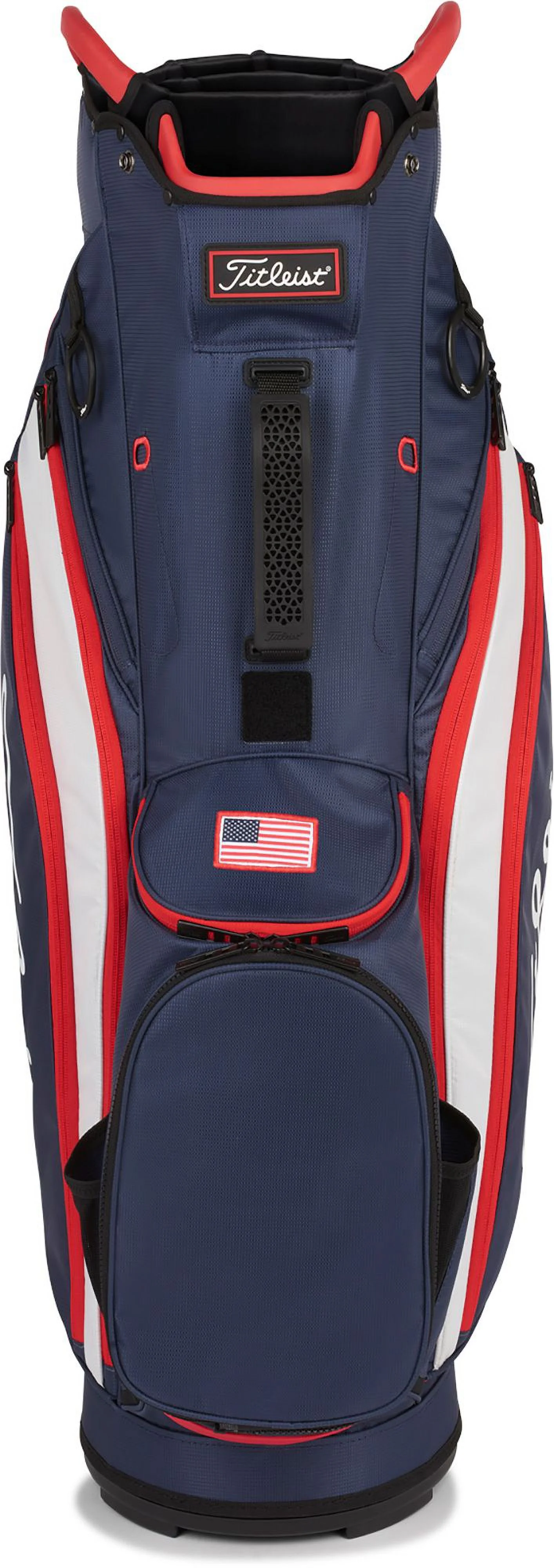 Titleist 2022 Cart 14 Cart Bag (Navy/White/Red) - John Pierce Auto Care