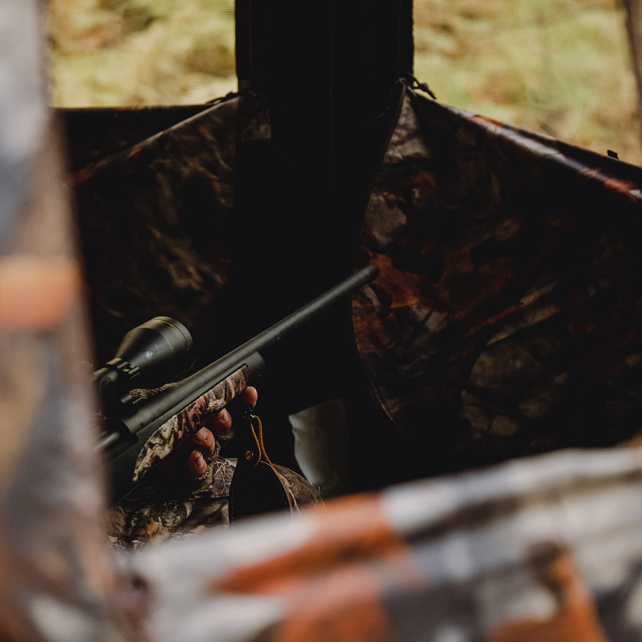 Barronett Blinds Hunting Blind in Bloodtrail Woodland Camo - John Pierce Auto Care