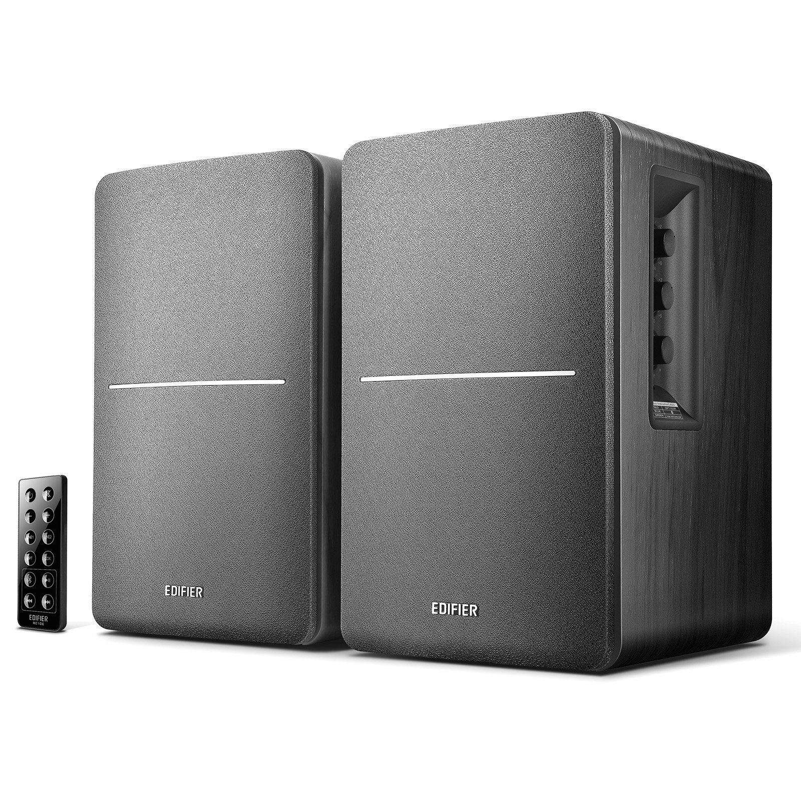 Edifier R1280DB Powered Bluetooth Bookshelf Speakers (Black) - John Pierce Auto Care