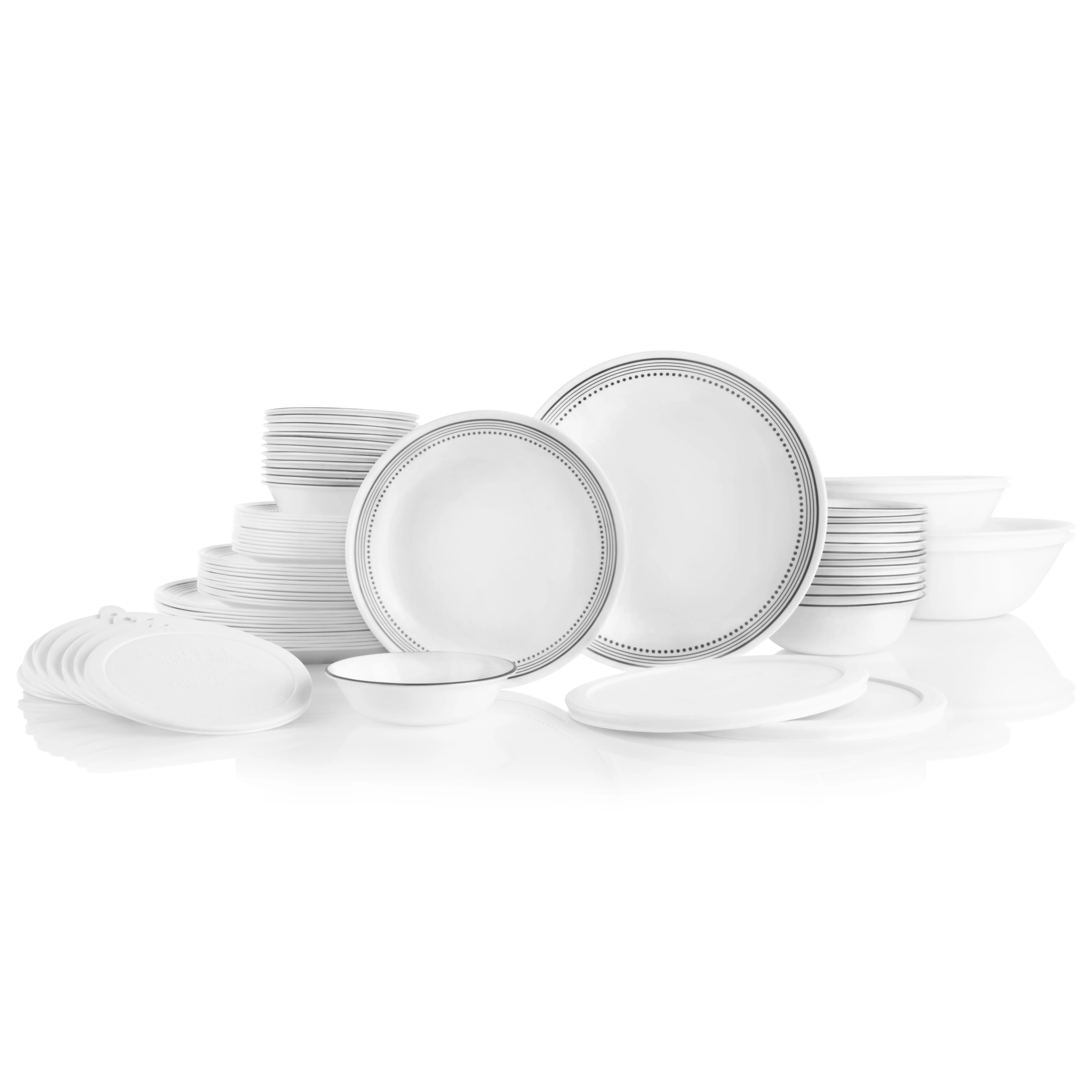 Corelle Mystic Gray 78-Piece Dinnerware Set, Service for 12 - John Pierce Auto Care