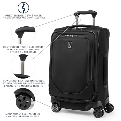 Travelpro Lightweight Softside Expandable Suitcase - John Pierce Auto Care