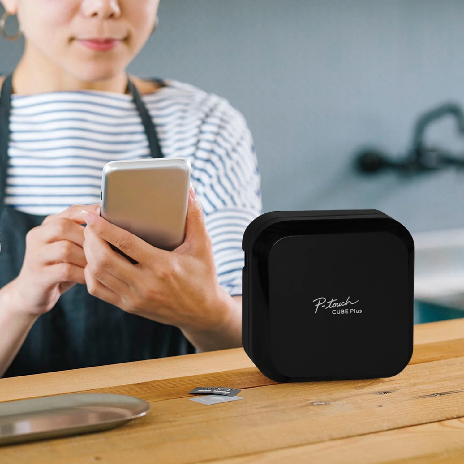 Brother P-touch CUBE Plus PT-P710BT Versatile Label Maker with Bluetooth® Wireless Technology, New - John Pierce Auto Care