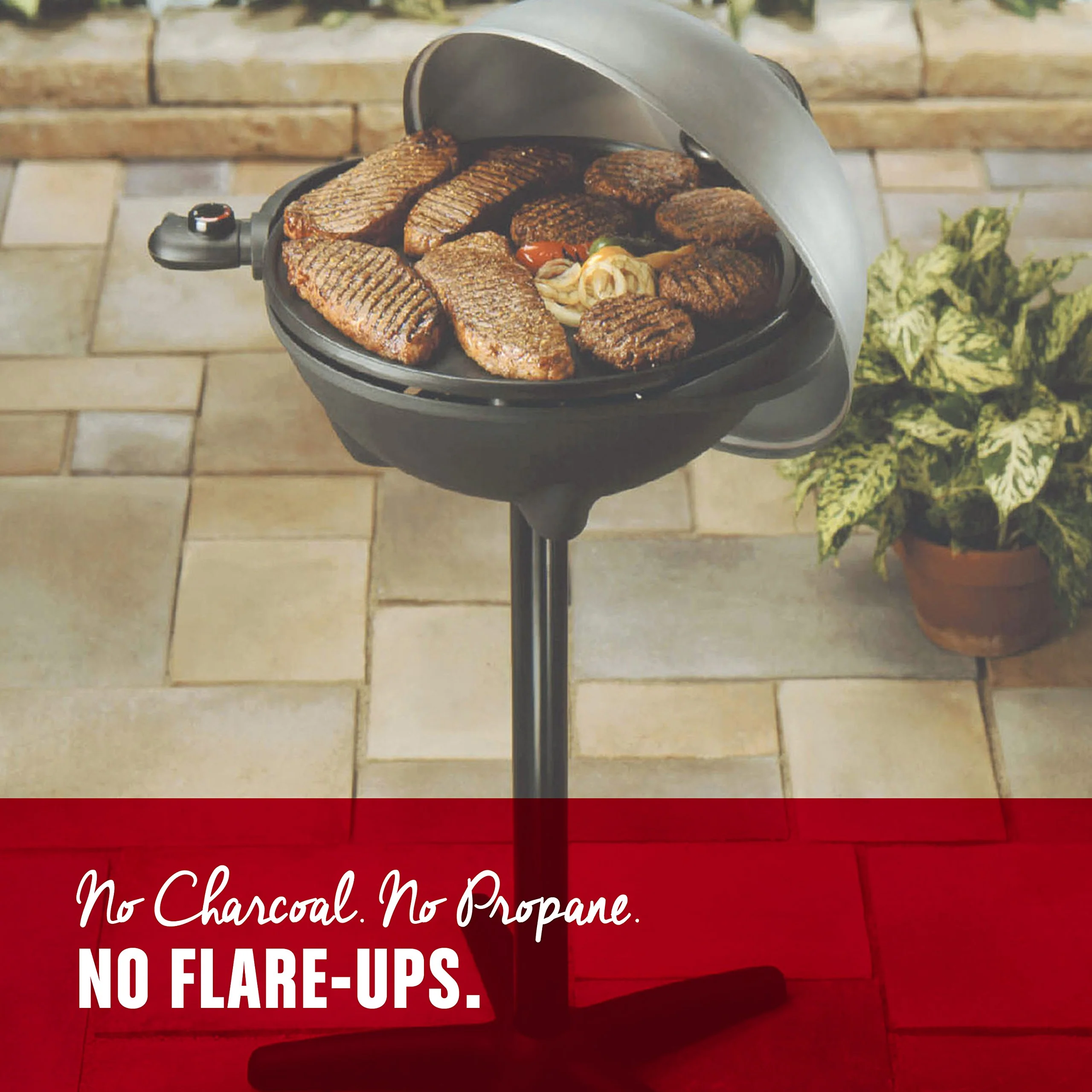 George Foreman 12+ Servings Indoor Outdoor Electric Grill - John Pierce Auto Care