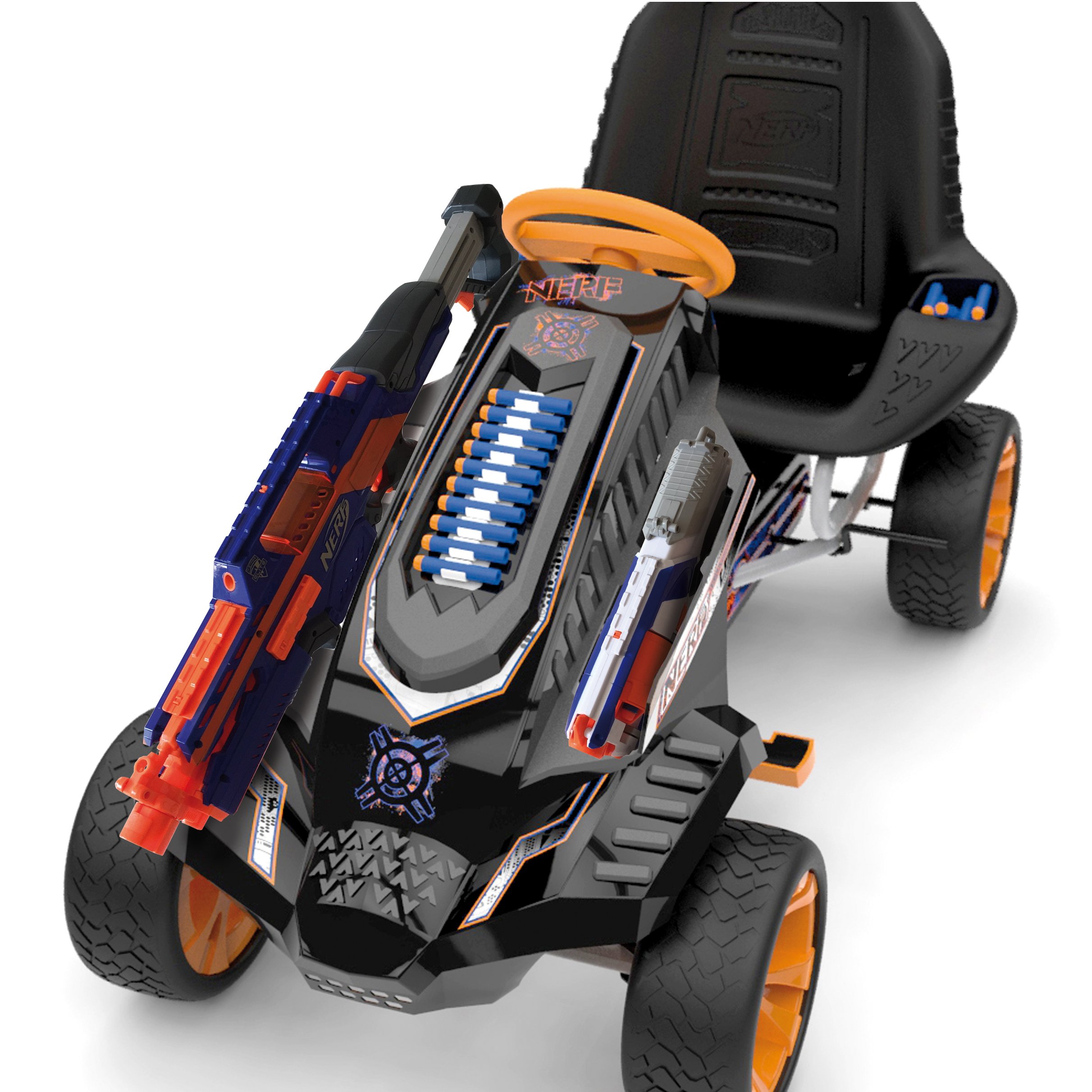 Hauck Battle Racer Pedal Go Kart (Orange) - John Pierce Auto Care