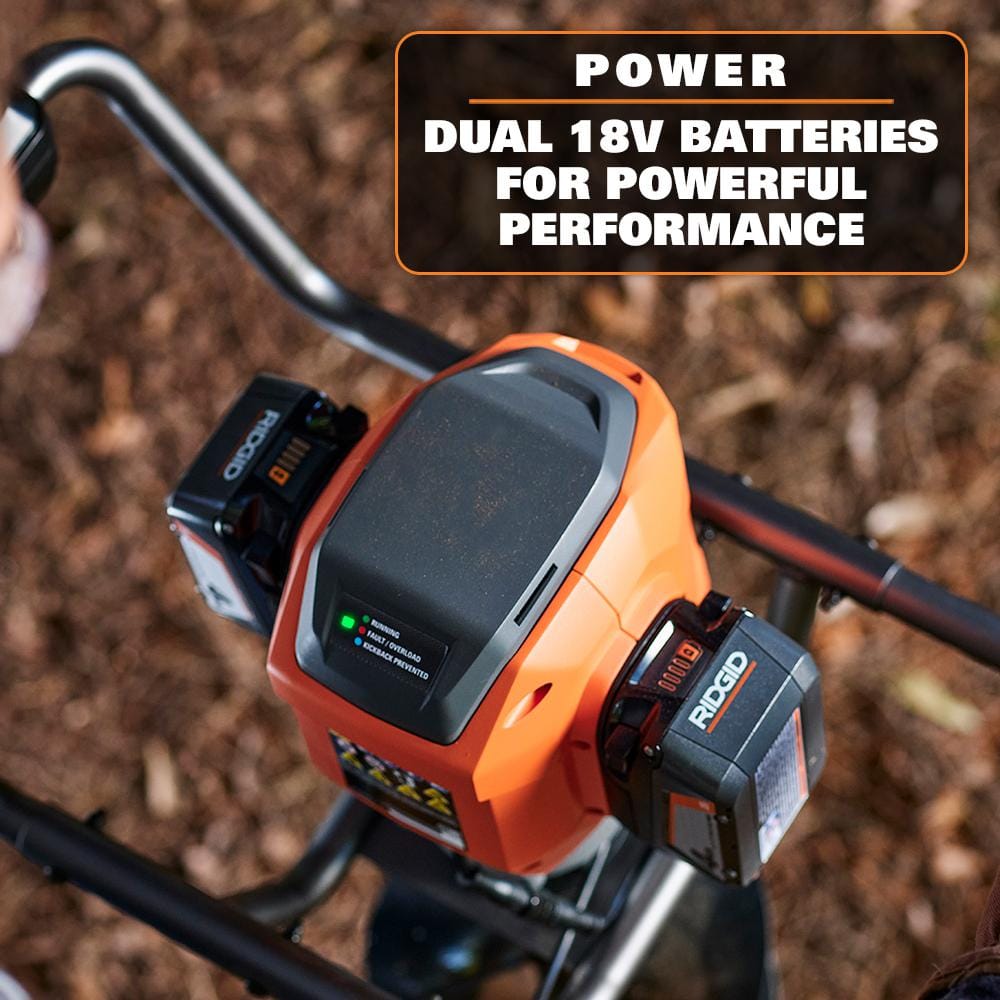 Ridgid 18V Cordless Earth Auger with 8-Inch Auger Bit Kit - John Pierce Auto Care