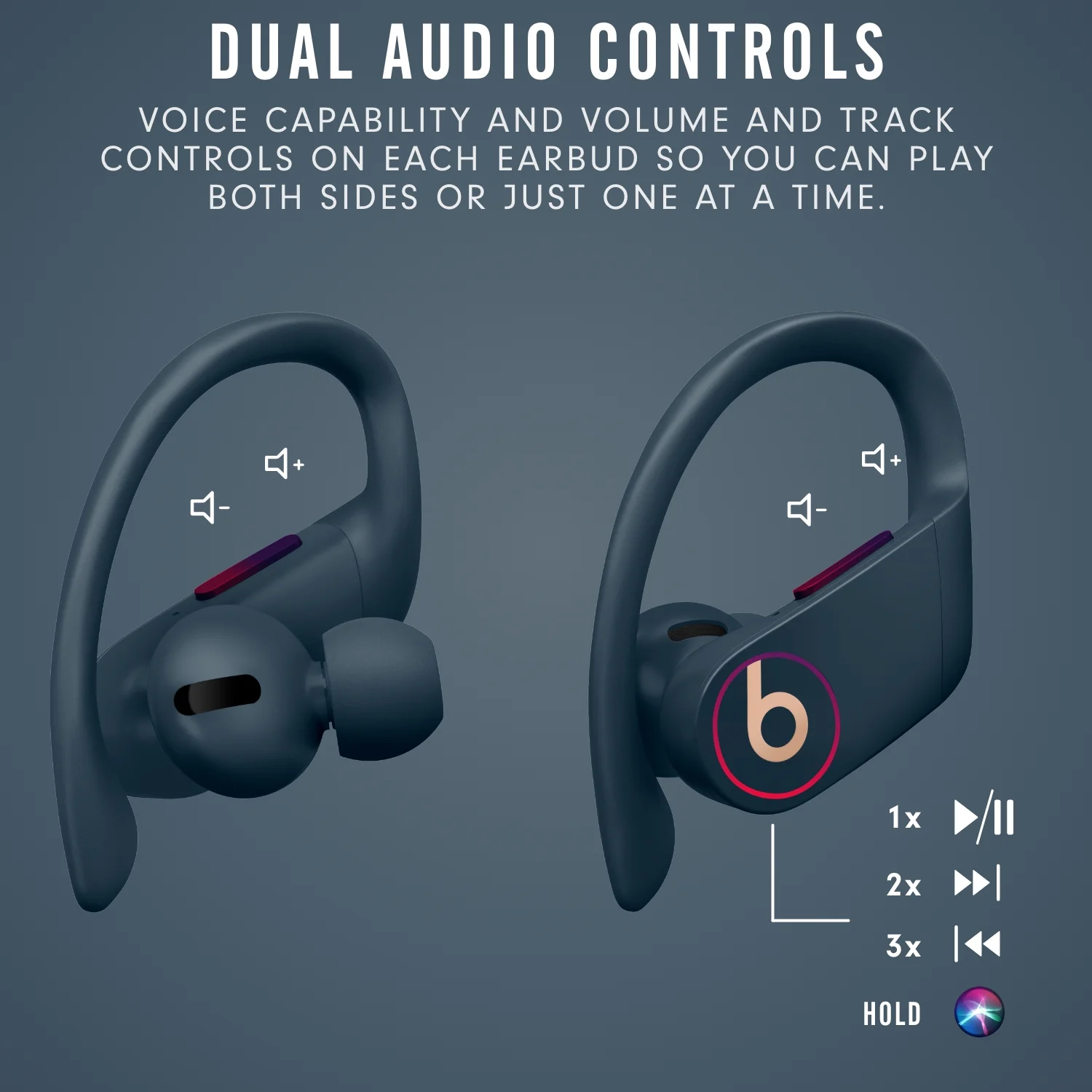 Beats by Dr. Dre Powerbeats Pro Bluetooth True Wireless Earbuds with Charging Case, Navy, MY592LL/A - John Pierce Auto Care