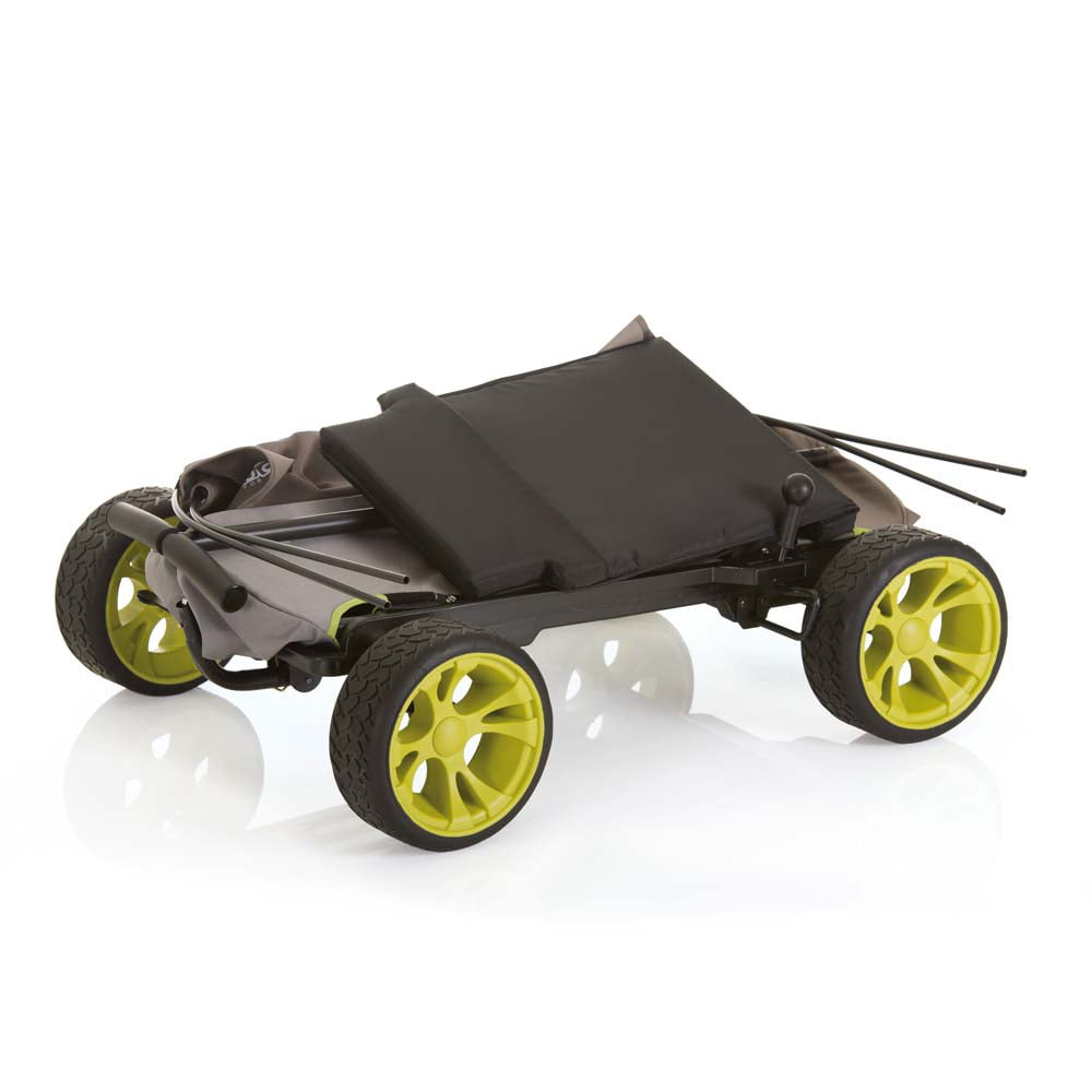 Hauck ECOmobil Foldable Hand-Pull Wagon (Forest Green) - John Pierce Auto Care
