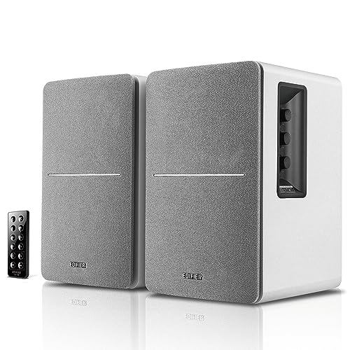 Edifier R1280DB Powered Bluetooth Bookshelf Speakers (Black) - John Pierce Auto Care