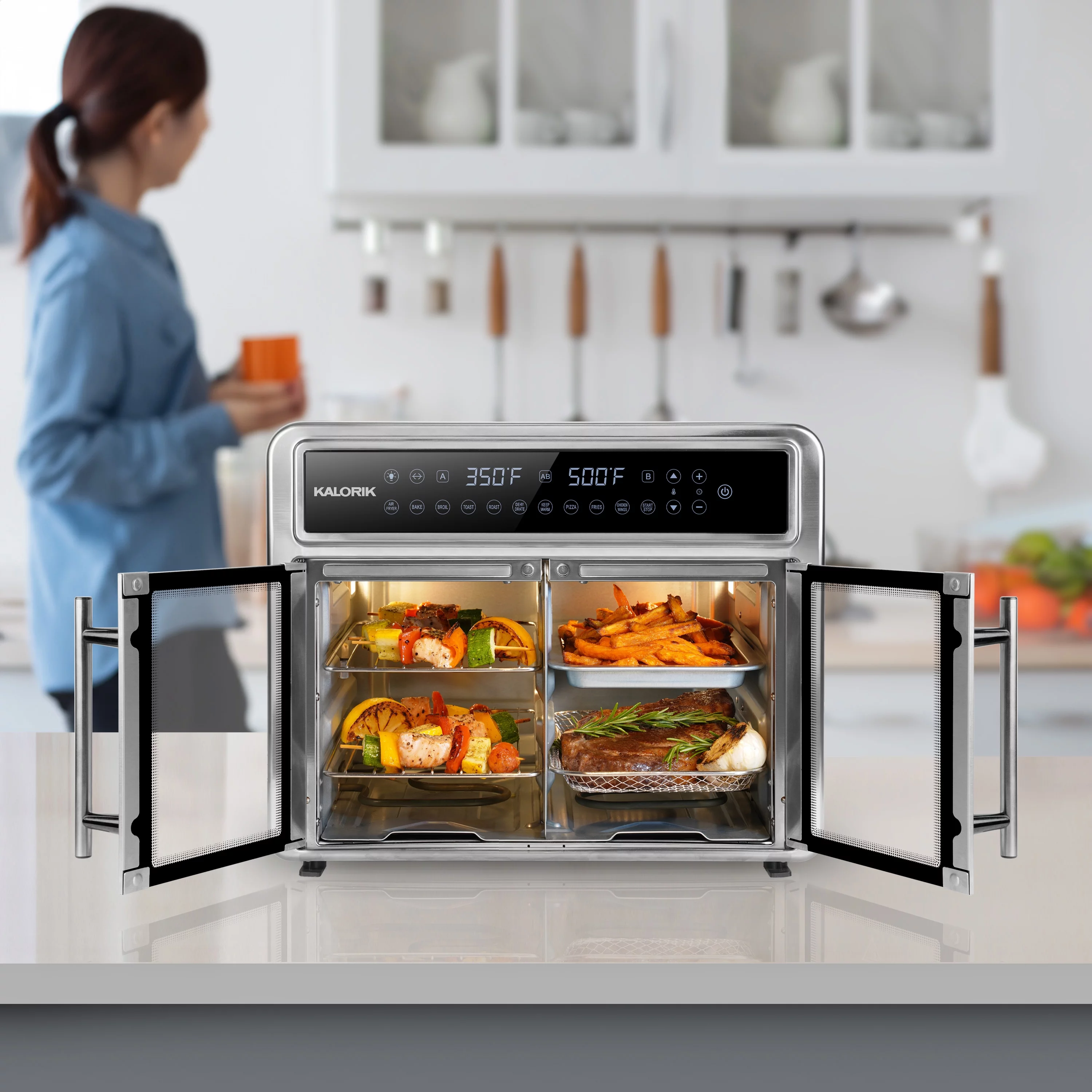 Kalorik MAXX® 26 Quart Flex Trio Air Fryer Oven - John Pierce Auto Care