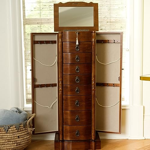 Hives Honey Locking Jewelry Armoire - John Pierce Auto Care