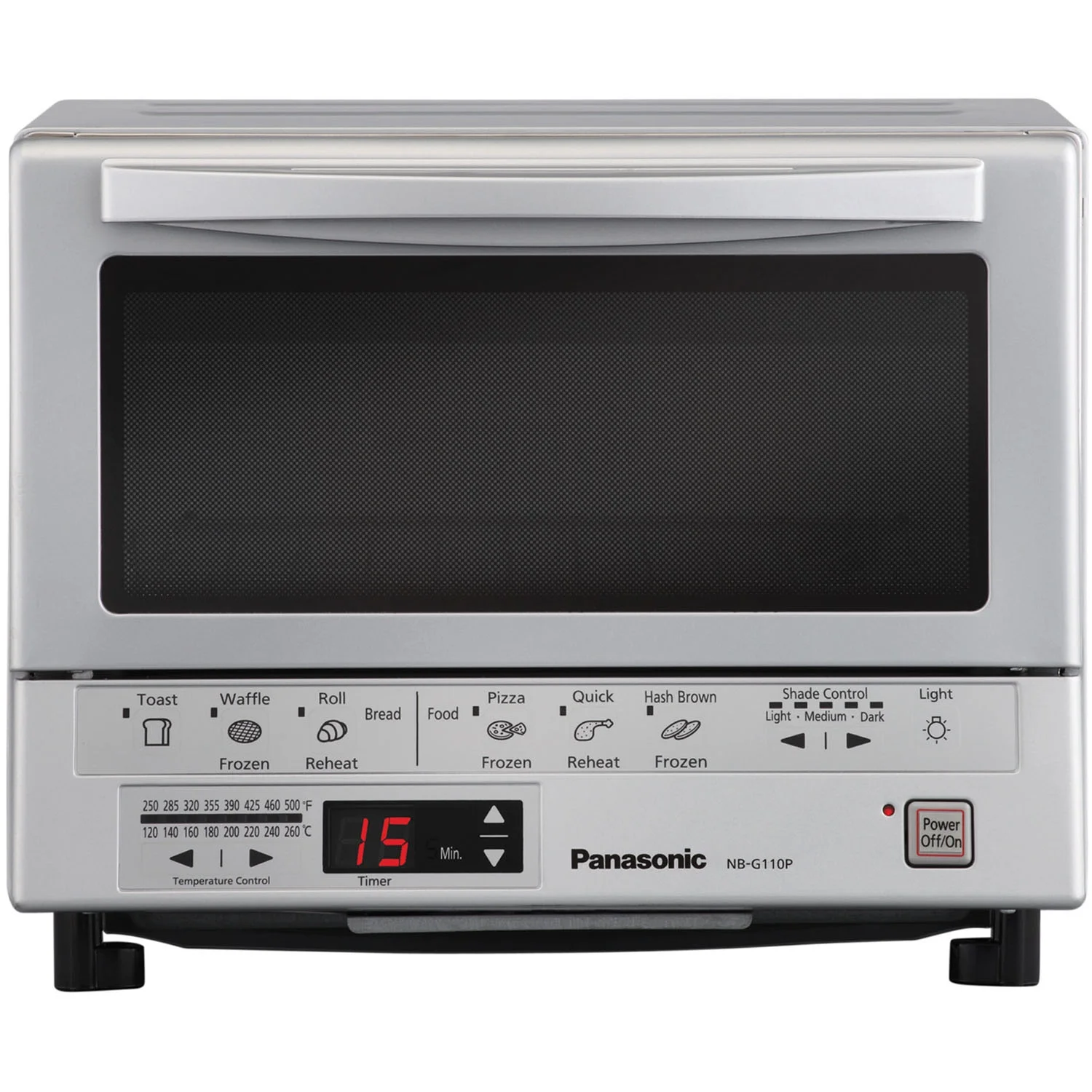 Panasonic FlashXpress Silver Toaster Oven in Silver - John Pierce Auto Care