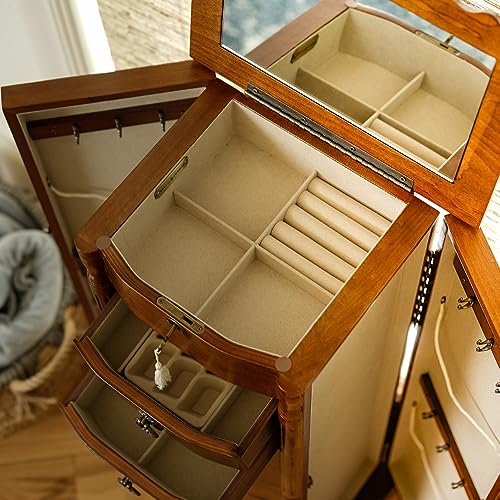 Hives Honey Locking Jewelry Armoire - John Pierce Auto Care