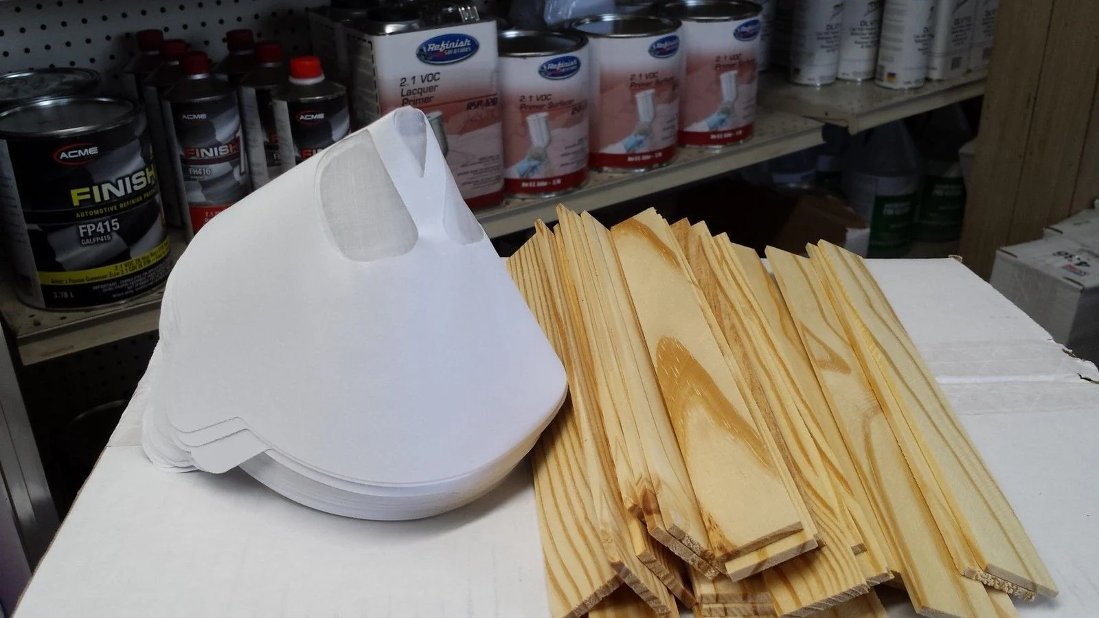 Paint Filter (fine) Strainers Nylon (25 pcs) 25 pcs Paint Sticks - John Pierce Auto Care