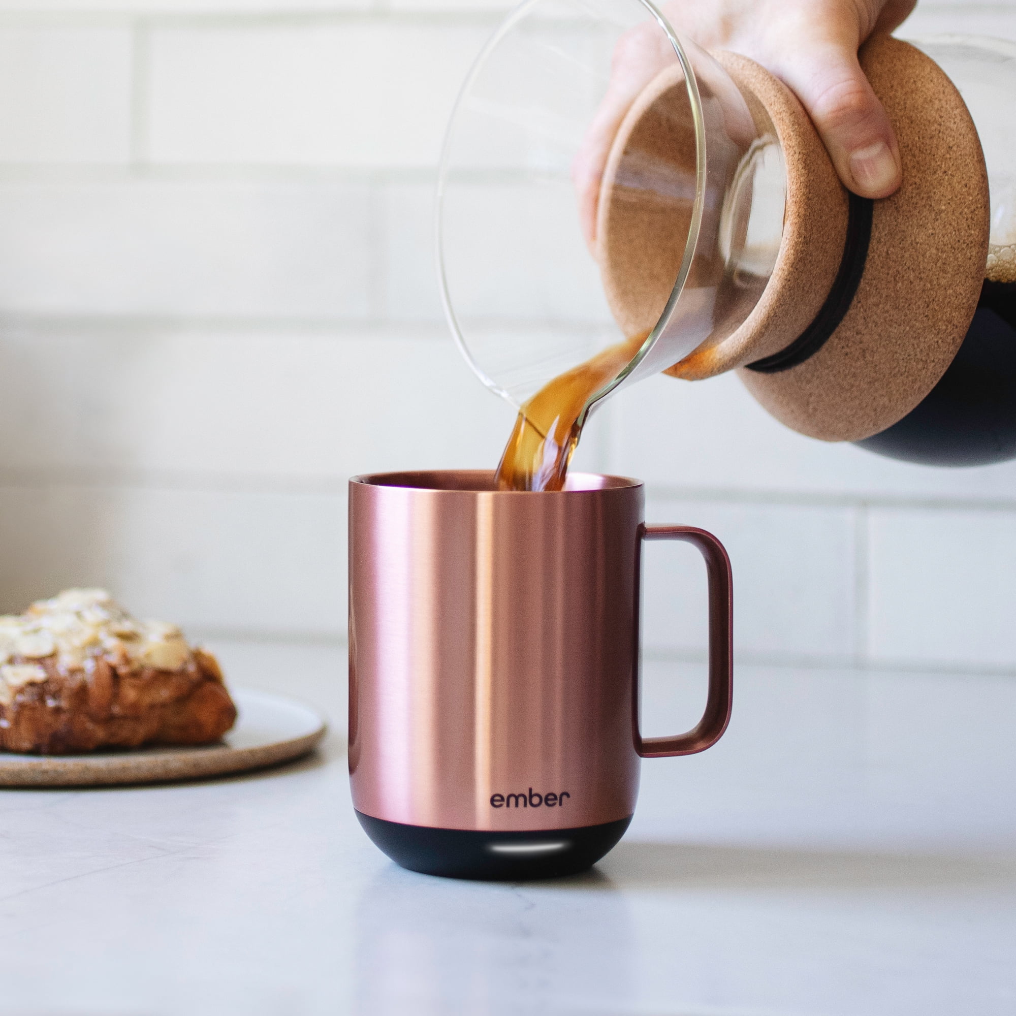 Ember Smart Mug 2, 10 oz., Rose Gold - John Pierce Auto Care