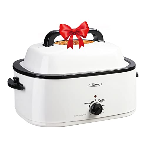 Sunvivi Electric Roaster Oven with Removable Cooking Pan - John Pierce Auto Care
