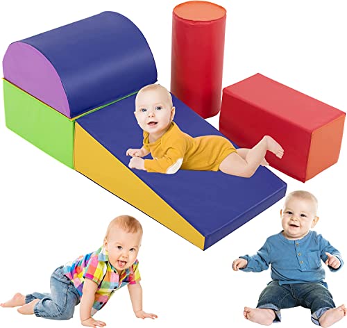 4-Piece Polyurethane Foam Climbing Playset for Toddlers - John Pierce Auto Care
