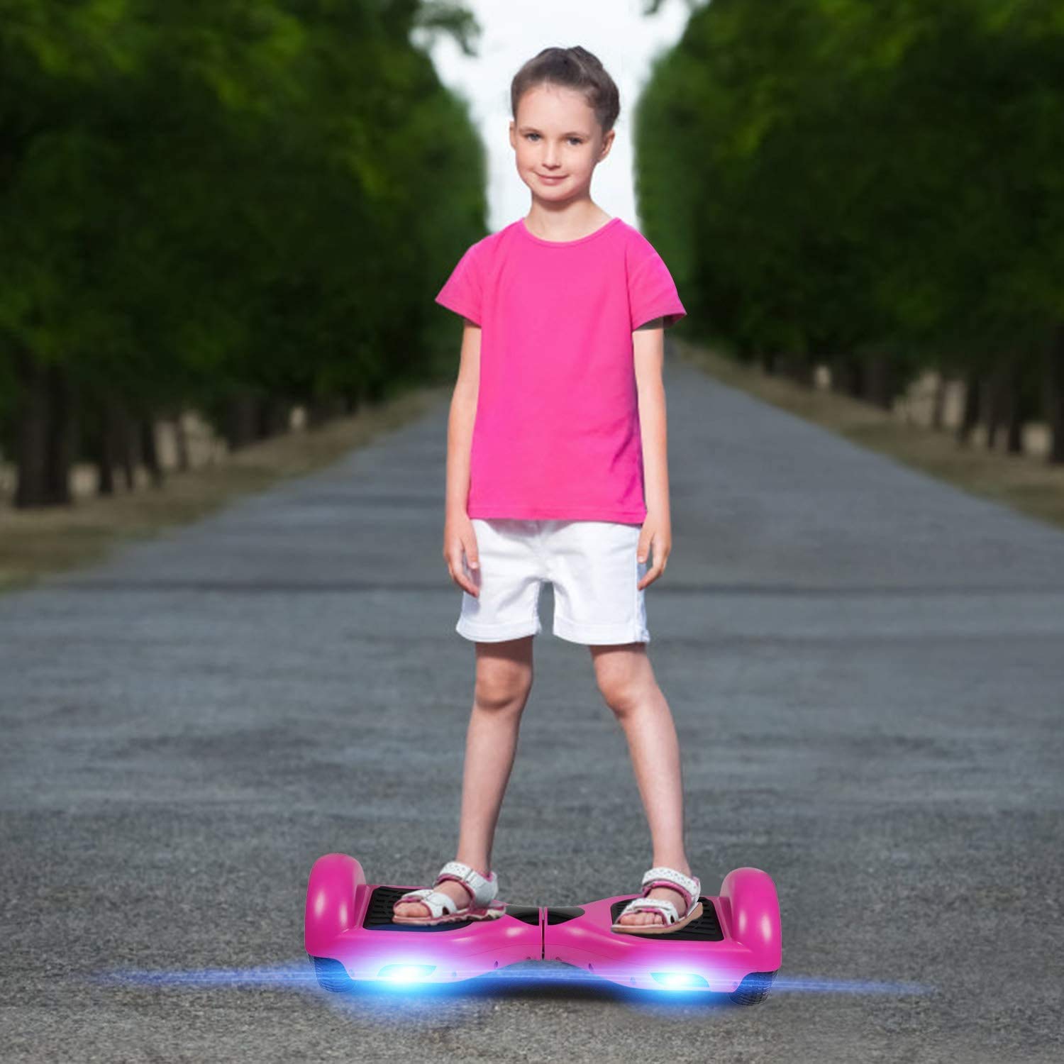 Jolege 6.5-Inch Self-Balancing Hoverboard with Bluetooth (Flash Wheels) - John Pierce Auto Care