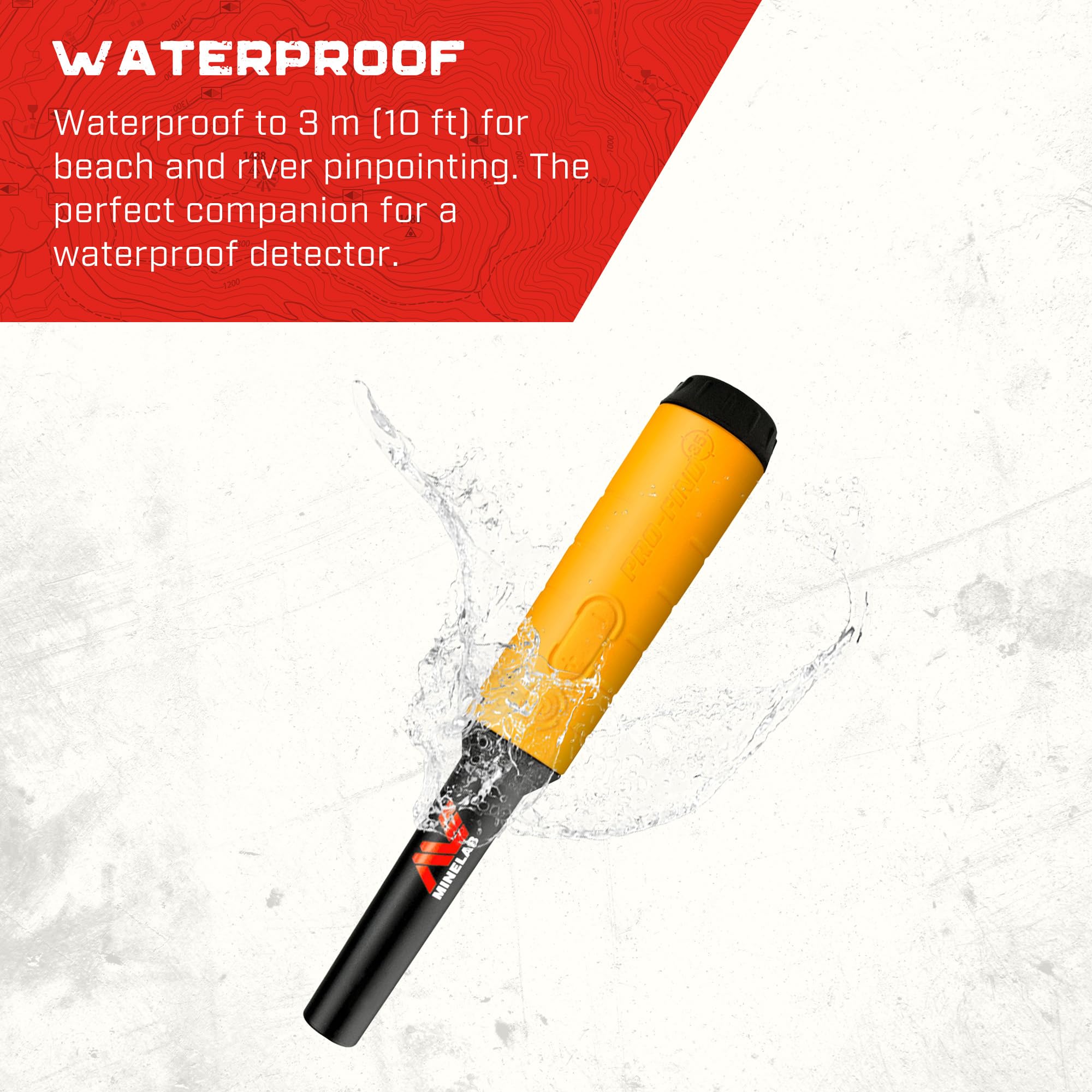 Minelab PRO-FIND 35 Waterproof Pinpointer Metal Detector - John Pierce Auto Care