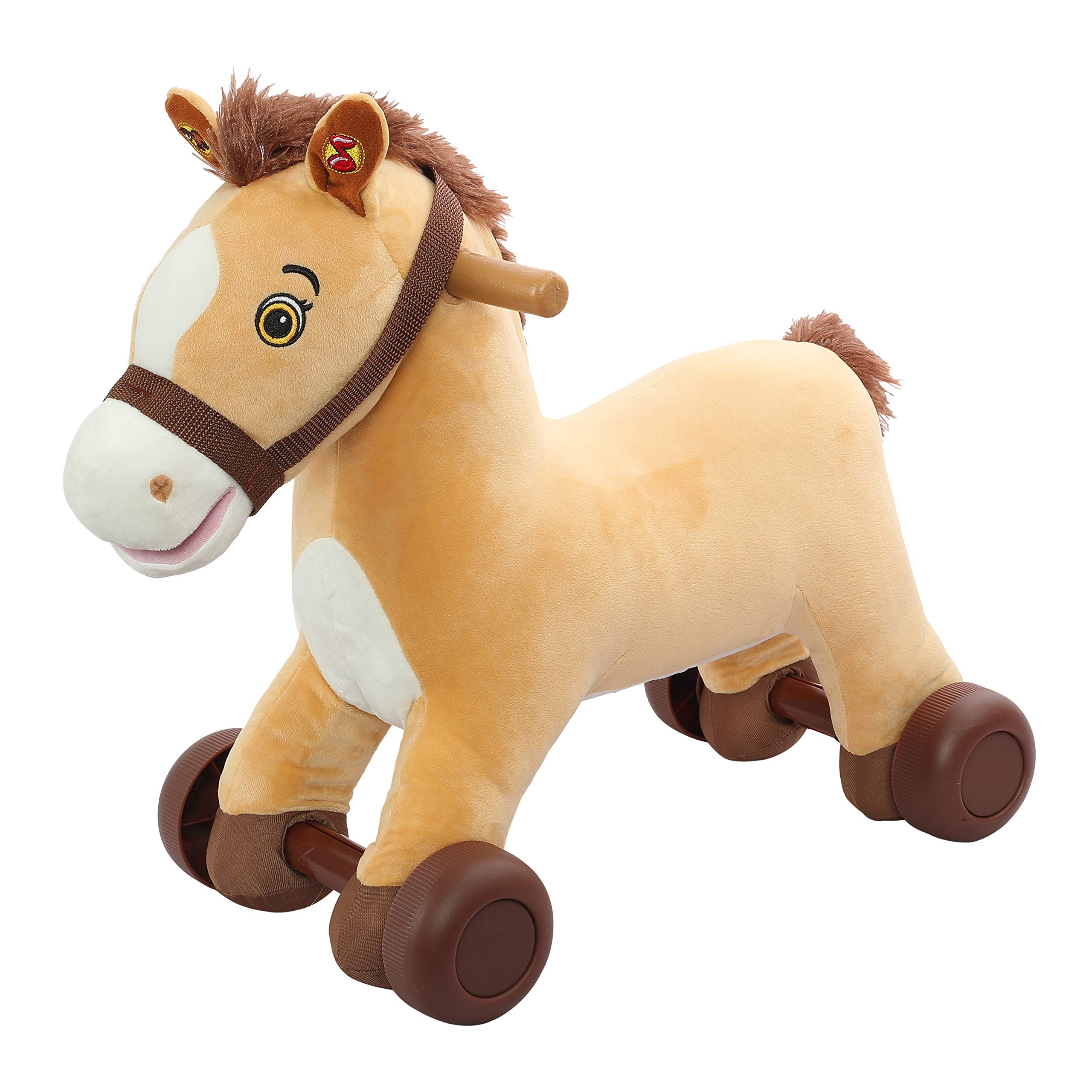 Rockin Rider Charger Plush Talking Pony Ride-On - John Pierce Auto Care