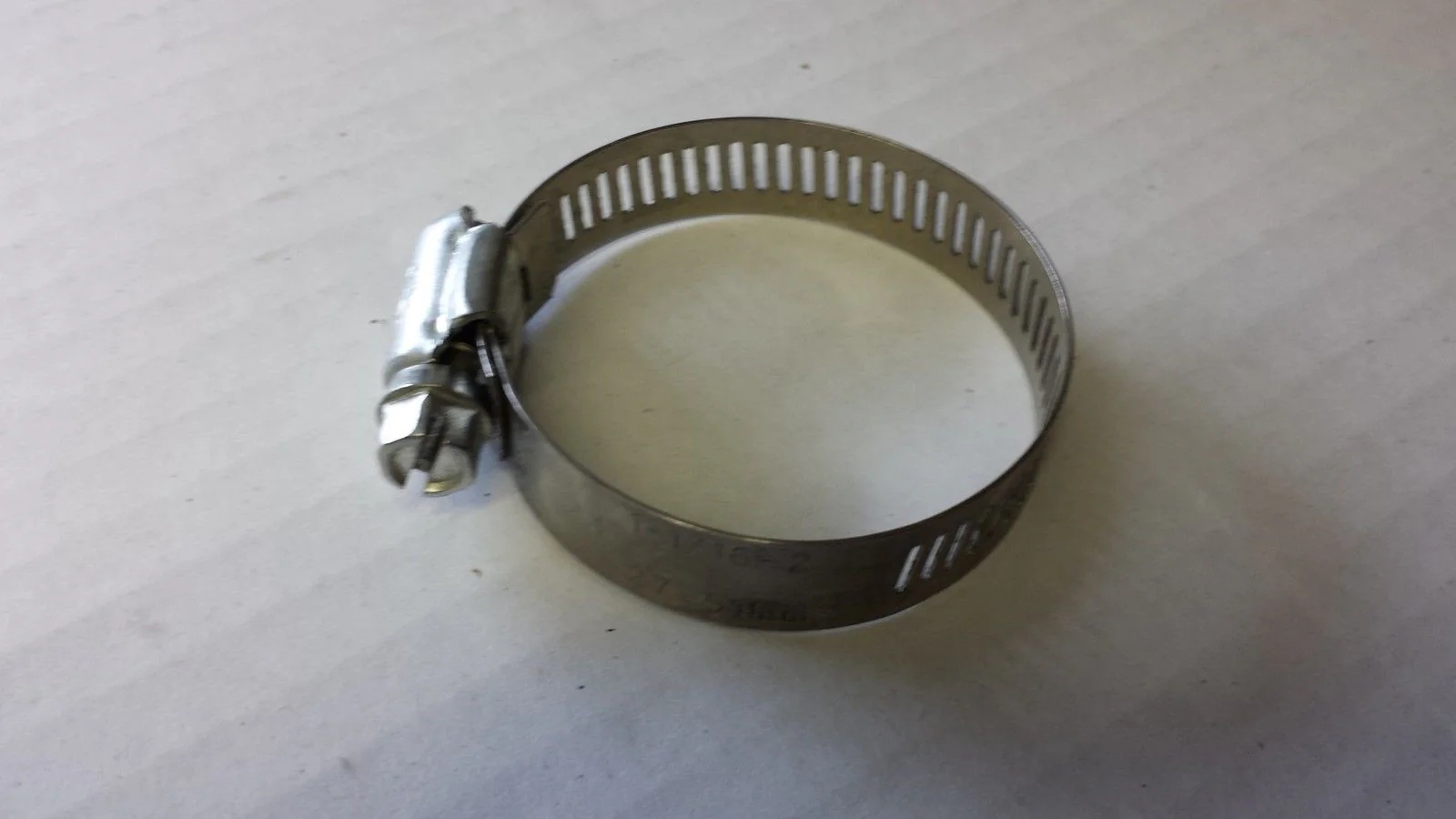 Hose Clamp Worm Gear Stainless Steel # 24 Size 1-1/16'' to 2'' Clamp Range - John Pierce Auto Care