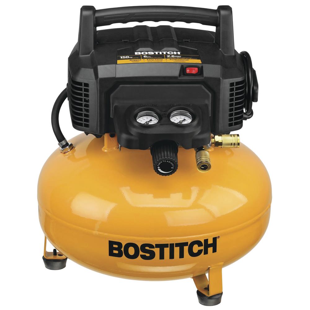 Bostitch 6-Gallon 150 PSI Pancake Compressor - John Pierce Auto Care