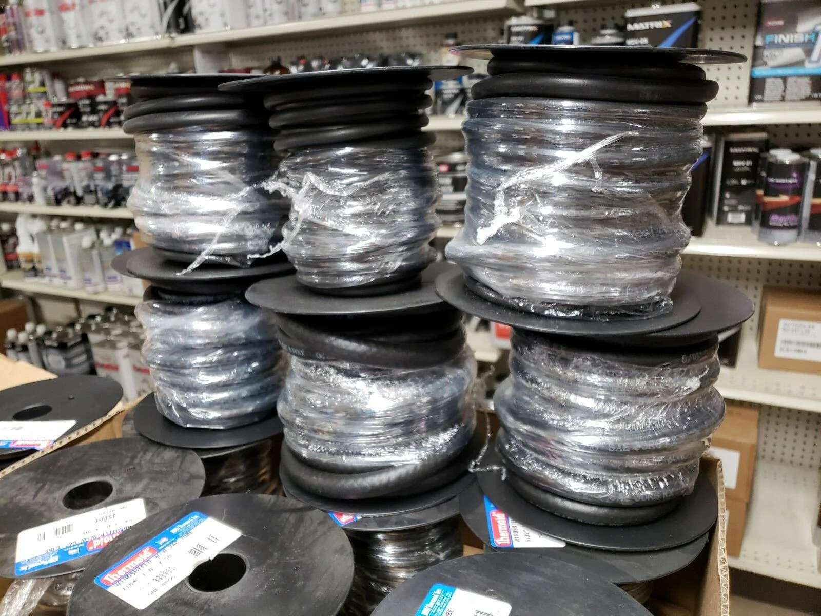 FUEL HOSE & VACUUM HOSE 6 ROLL ASSORTMENT 1/4