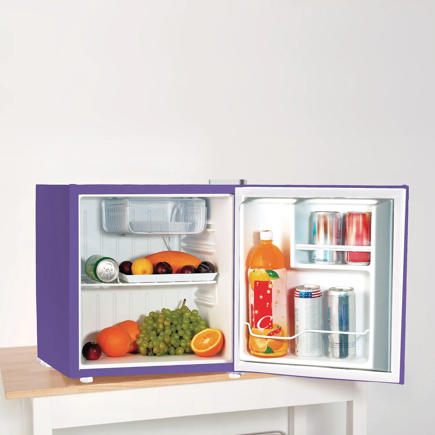 Frigidaire 1.6 Cu. Ft. Single Door Compact Refrigerator EFR115, Purple - John Pierce Auto Care