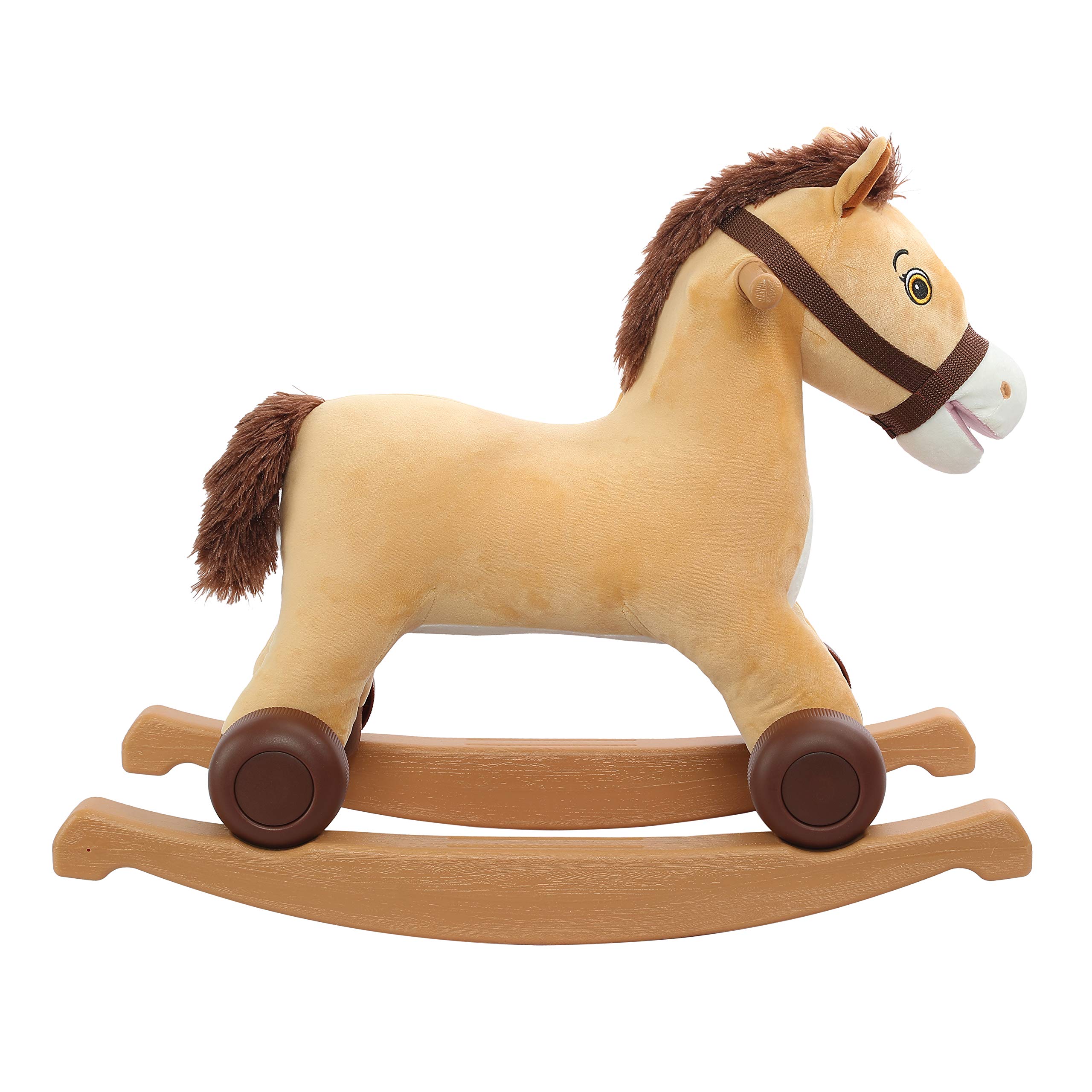 Rockin Rider Charger Plush Talking Pony Ride-On - John Pierce Auto Care