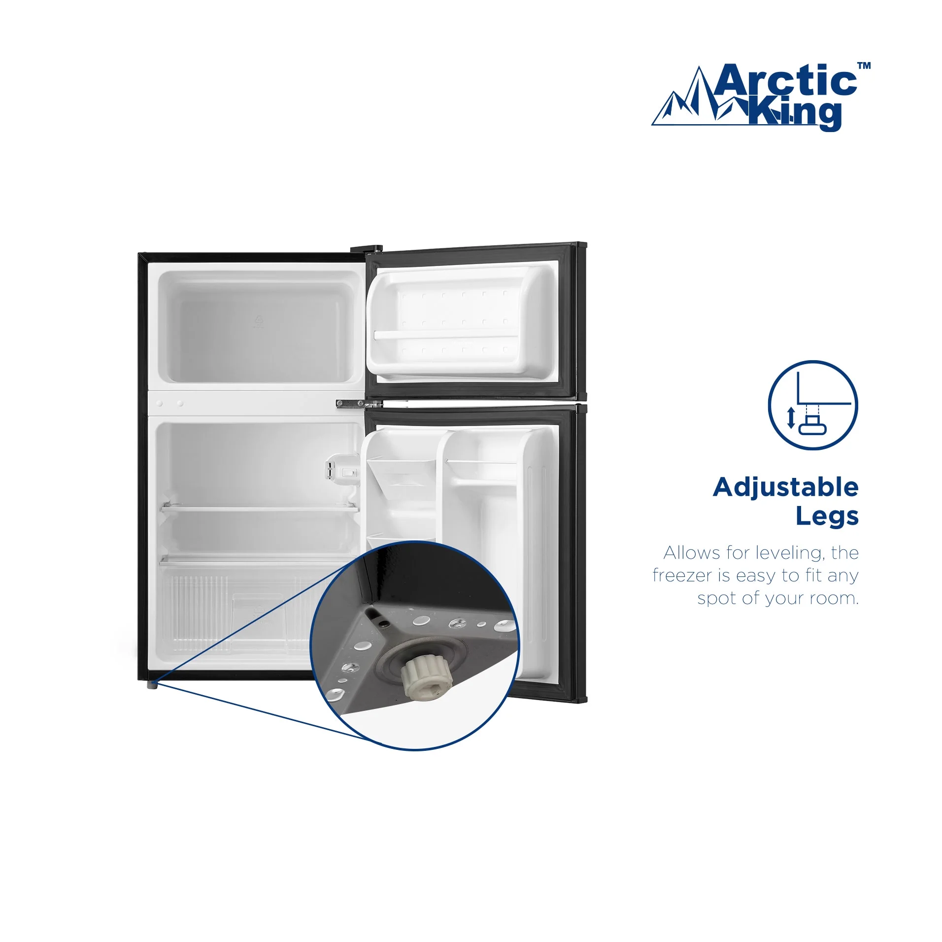 Arctic King 3.2 Cu. Ft. Mini Fridge/Freezer - John Pierce Auto Care